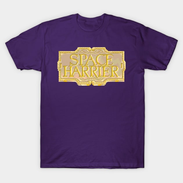 Space Harrier Logo T-Shirt by GraphicGibbon